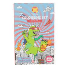 SCI FI FUN - 3D COLORING SET