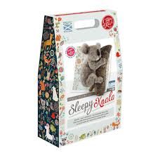 Sleepy Koala Needle Felting Kit