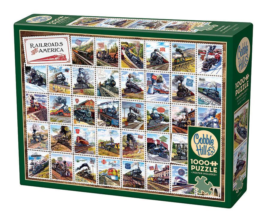 Railroads of America 1000 pc