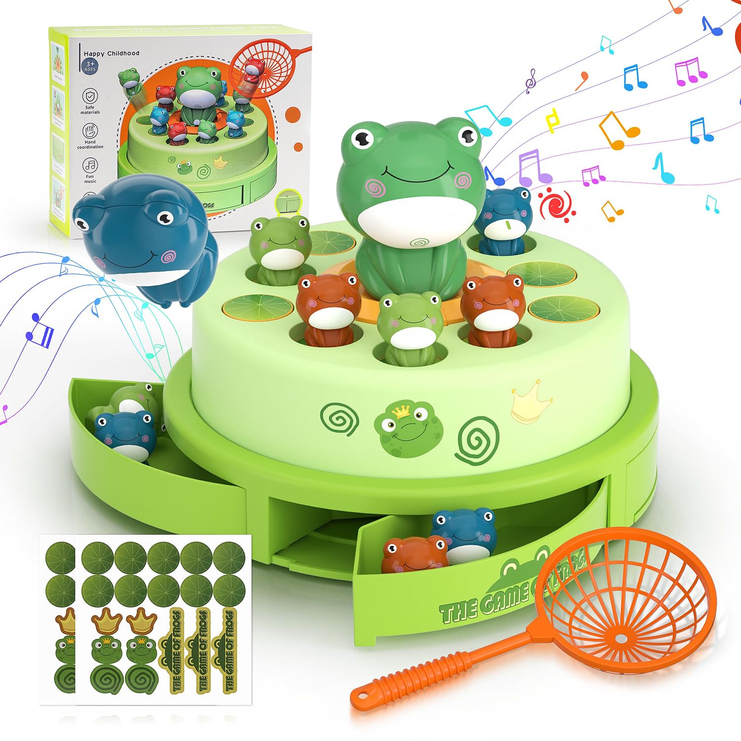 Frog Pop Up Toy Board Game