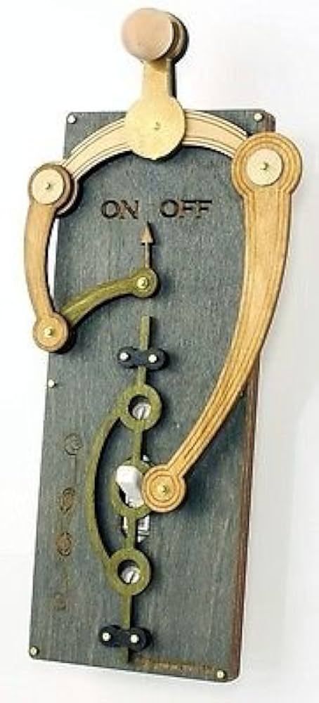 Single Toggle Wooden Switch