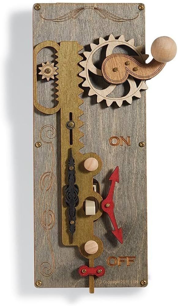 Single Wooden Switch Moon