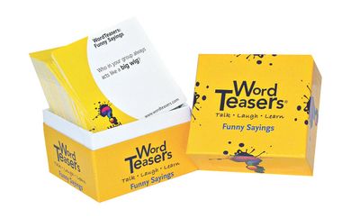 Funny Sayings Word Teasers