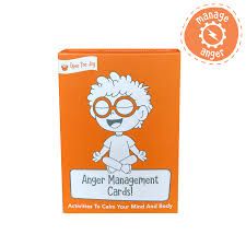 Colorful Anger Management Cards