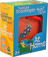 Toddler Scavenger Hunt Cards at Home