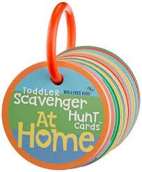 Toddler Scavenger Hunt Cards at Home