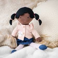 Tikiri Small Alicia Black Hair Doll Black
