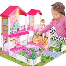 Dream house with Accessories Pink