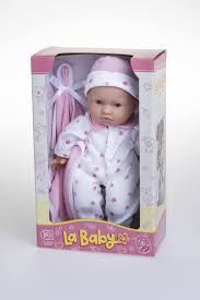 La Baby 11” Mini soft Baby Doll Hispanic Pink