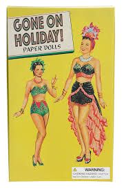 Gone on Holiday Paper Doll Set