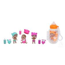 Lil’ Cutesies Petites2” dolls in baby bottle