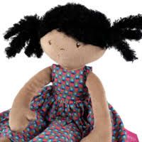 Leota - Black Hair with Purple Dress