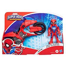 Marvel Super Hero Adventures Figure and Motorcycle Wave 3