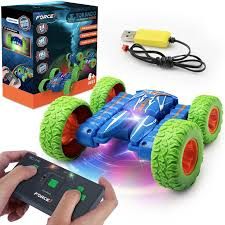 Mini Tornado LED Stunt Remote Control Car