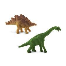 Safari Micro Miniatures Brachiosaurus &amp; Stegosaurus single