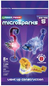 Laser Pegs MicroSparks Creature Series 5