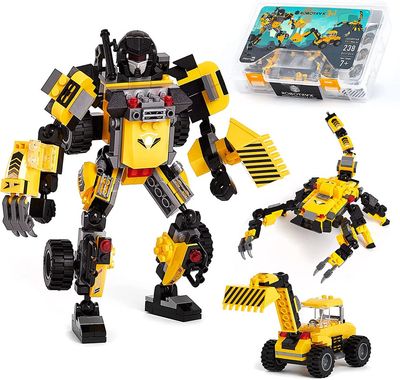 Robotryx Zakarpian Build Your Robot Kit (238 Pc)