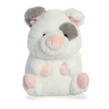 7&quot; SPOTS PIGLET ROLLY PETS