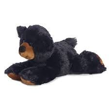 8&quot; SULLIVAN BLACK BEAR MINI FLOPSIE