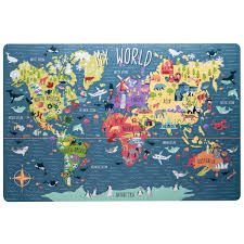 FLOOR PUZZLE WORLD (S22)