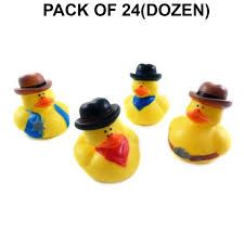 RUBBER DUCKIES COWBOYS ASSTED.