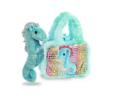 7&quot; FANCY PALS SEAHORSE SEAHORSE WITH CARRIER