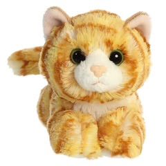 8&quot; GINGER CAT MINI FLOPSIE