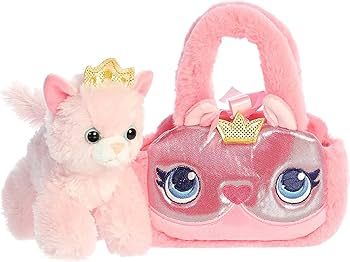8&quot; GLITTER PRINCESS KITTY FANCY PALS