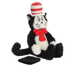 8&quot; CAT IN THE HAT SHOULDERKIN DR.SEUSS LICENSE IT