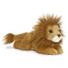 8&quot; LION   MIYONI COLLECTION LYING: