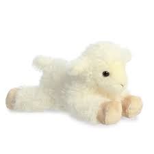 8&quot; LUNA LAMB  MINI FLOPSIE