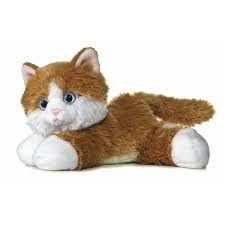 SUNSHINE TABBY ORANGE TABBY T MINI FLOPSIE