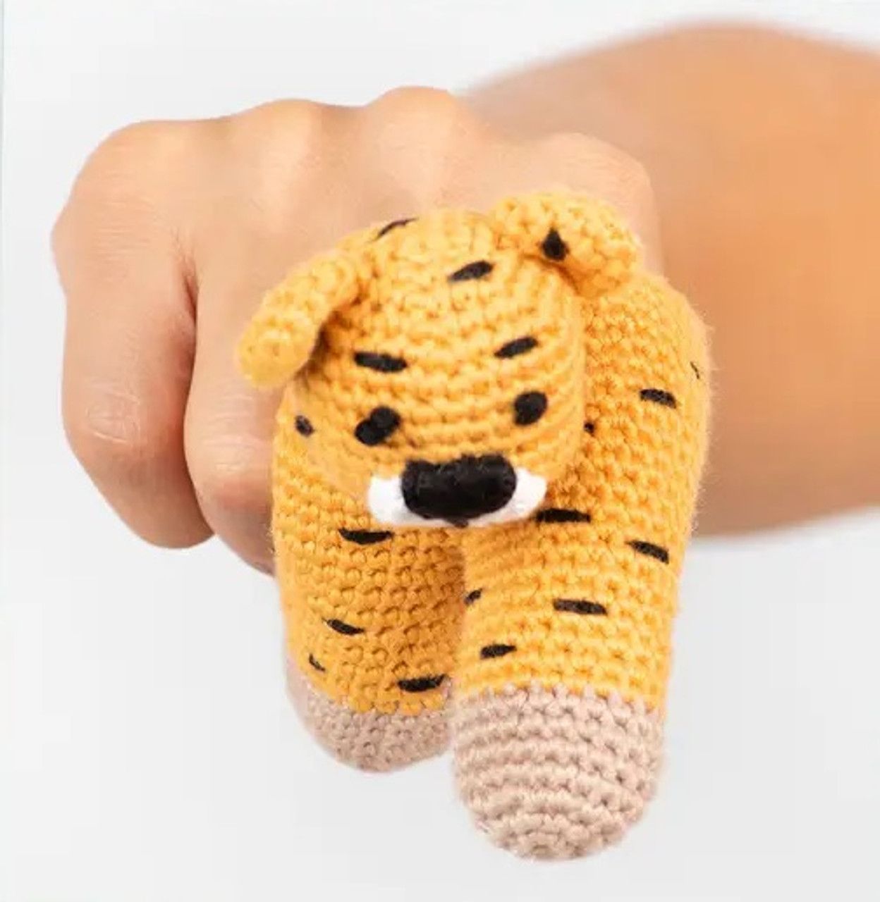 Two Finger Runner Puppets Cheetah - single