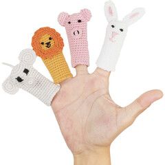The Explorers Finger Puppets - single
