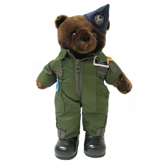 Dressed up Bear Collection-Military Bears Air Force