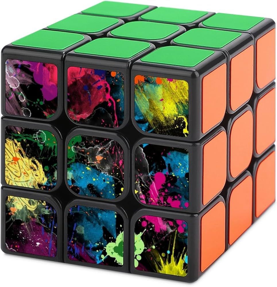 Graffiti Rail Cube Cross-border toy fidget