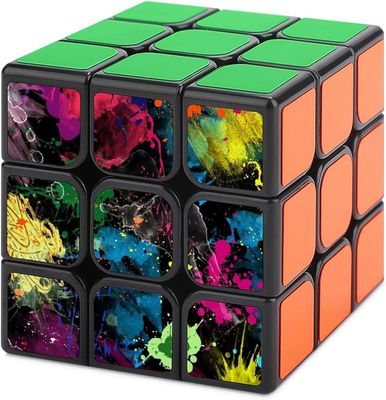 Graffiti Rail Cube Cross-border toy fidget