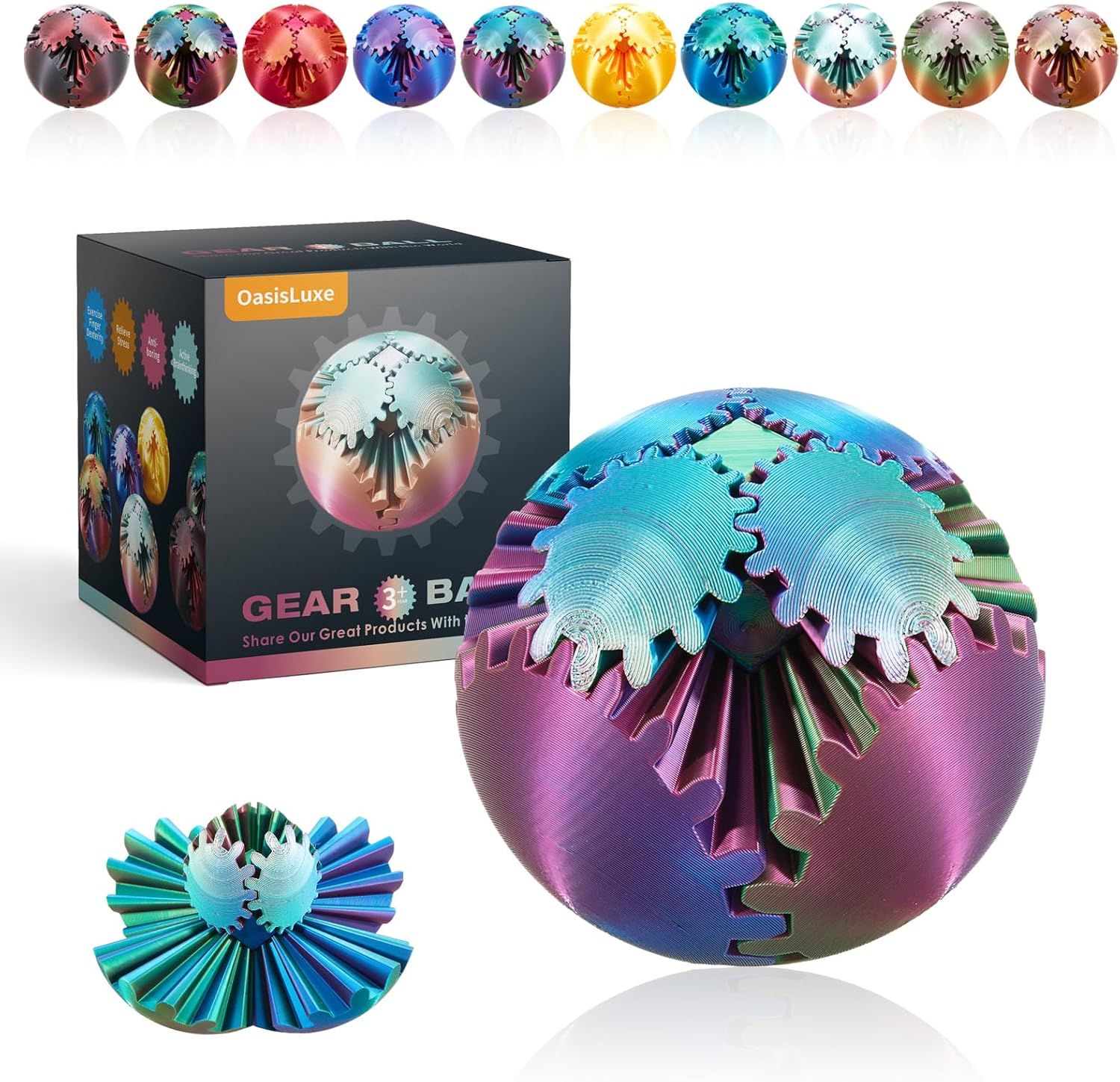 Gear Ball 24 pc assortment