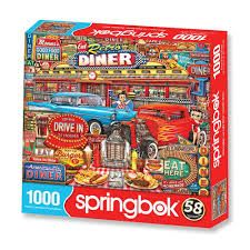 Springbok Retro Diner 1000