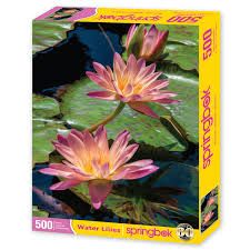 Springbok Water Lilies 500 pc puzzle