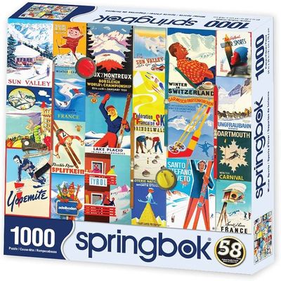 Springbok Nostalgic Winter Sports 1000