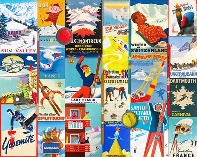 Springbok Nostalgic Winter Sports 1000