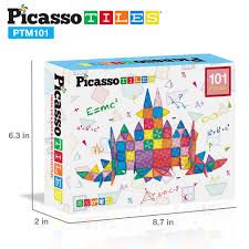 Picasso Mini Diamond 101 pc Magnetic Tile Set