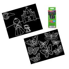Chalkboard Princess/Butterfly Travel Mat Set