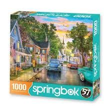 Springbok Blissful Borough 1000 Piece Jigsaw Puzzle
