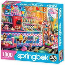 Springbok Ice Cream Shop 1000 pc puzzle