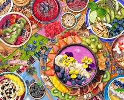 Springbok Smoothie Bowls 1000 Piece Jigsaw Puzzle