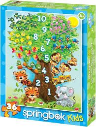 Springbok Counting Tree 36 Piece Jigsaw Puzzle