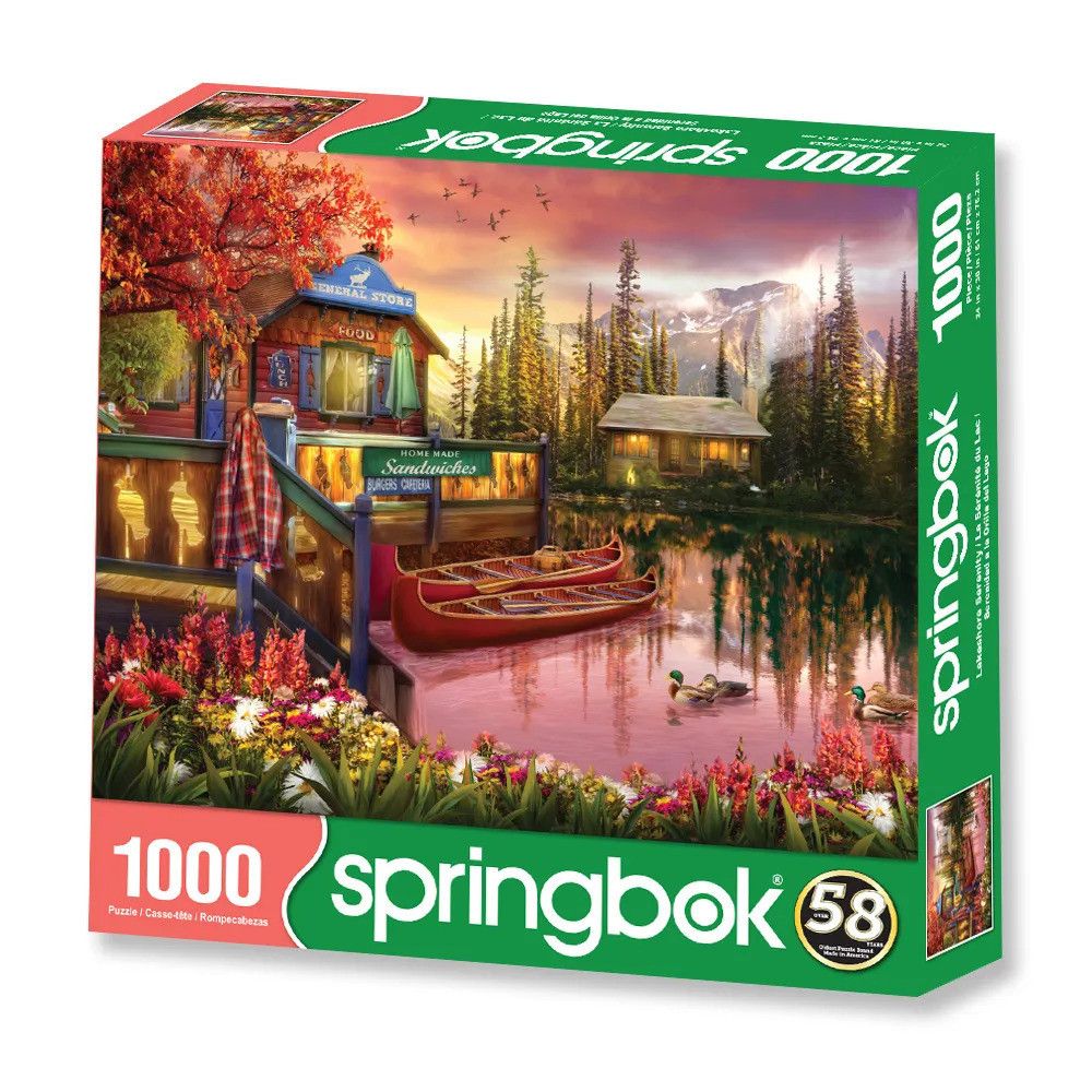 Springbok Lakeshore Serenity 1000 pc puzzle