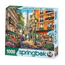 Springbok Paris Afternoon 1000 Piece Jigsaw Puzzle